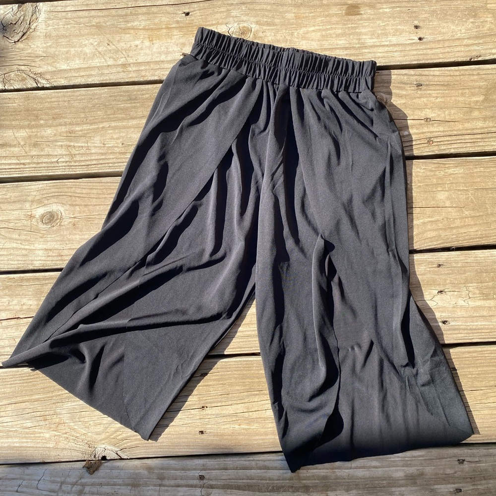 High slit parachute dance pants